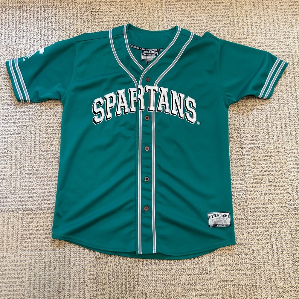 Spartans Michigan State Baseball Jersey